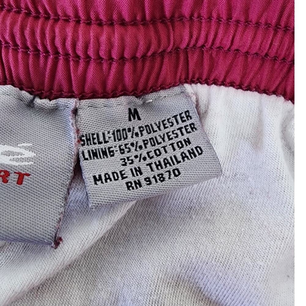 Vintage Bolle Sport Lined Fuchsia Workout Suit with pockets Womens Size Medium - Picture 7 of 12